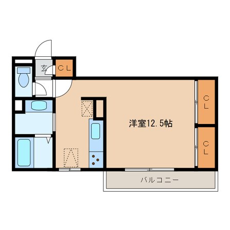 メイユール東丸の物件間取画像